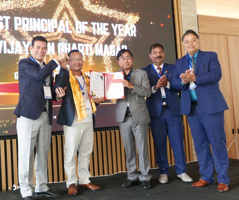 Vijay Man Gharti Magar , Principal, Gorkha Secondary School